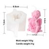 Silicone 3D Angel Candle Mold: Human Body with Wings for Aromatherapy Ornaments