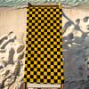 Black White Checkered Towel Beach Shower Bath Travel Lightweight Skin Friendly for Pool Camping Cruise Summer