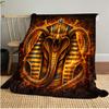 Egyptian Queen's Majesty Throw Soft Comfortable All Seasons Blanket Perfect Gift Couch Office Nap Outdoor Travel Blanket