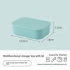 Modern Plastic Storage Bin With Lid For Home Office Organizing And Toy Collection