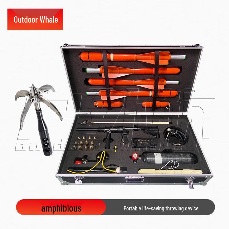 Outdoor Whale Portable Rescue Rope Thrower