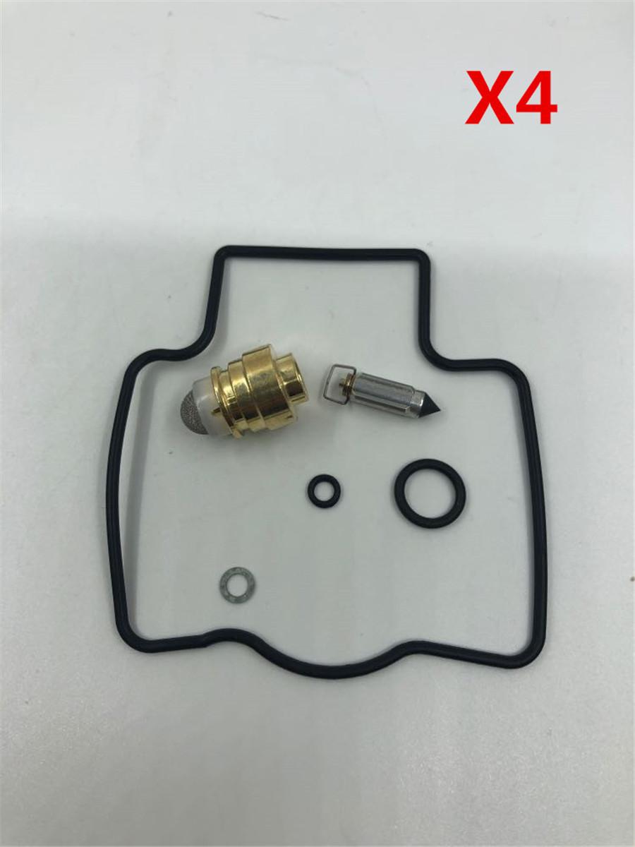 

For 1995-1997 Kawasaki ZX-6R ZX600F ZX6R Ninja Carburetor Rebuild Repair Kit x4