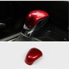 For Chevrolet Trax 2024 NEW Chevy Trax ABS Red Inner Gear Shift Knob Cover Trim