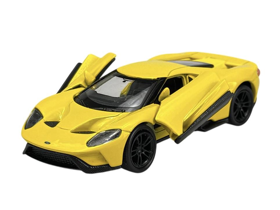 WELLY 2017 FORD GT YELLOW 1:34 43748