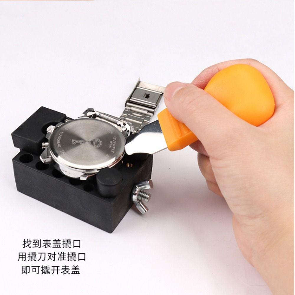 144/147 STÜCKE mit Tragetasche Uhren Reparaturset Uhrenöffner Werkzeug Uhrmacher Reparatur