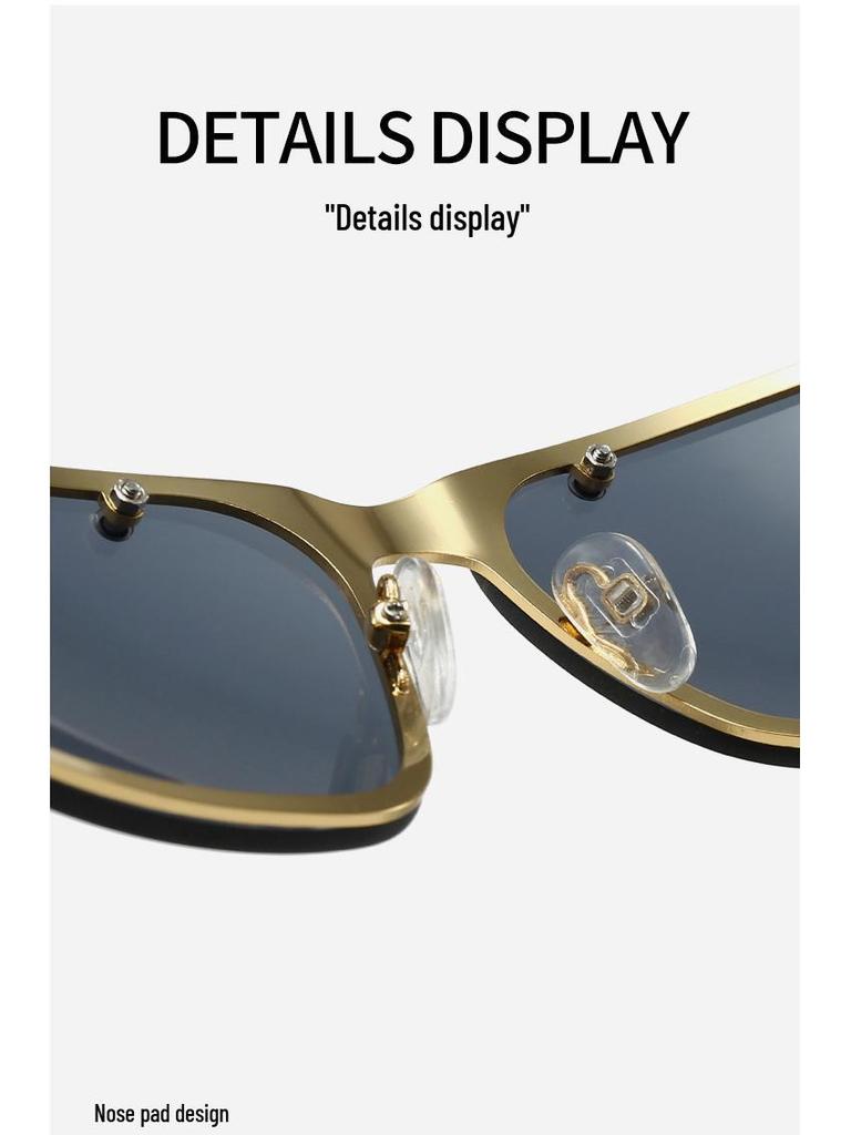 Y2K Women's Cat Eye Sunglasses: High-End UV Protection for Cycling, Driving, Climbing, and Posing