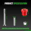 Golf Cart Leaf Spring Shackle Bushing Sleeves Replacement Club Car Front Bushing Kits With Screws Golf Accessories