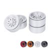 4PCS RC Beadlock Wheel Rim Set 1.9 Inch Aluminum Alloy 1/10 RC Car Wheel Hub for Axial SCX10 I II II