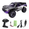 1 10 Scale 2.4G Remote Control Car Off Road RC Truck High Speed Racing Vehicle with Large Tires for All Terrain