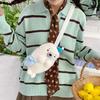 Creative Cute Seal Shoulder Pouch Adorable Adjustable Straps Cartoon Seal Handbag Soft PP Cotton Crossbody Bag Gifts