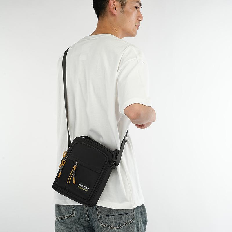 Men Crossbody Bag Single Shoulder Bags Big Capacity Storage Bag Fashion Multi-Pockets Business Crossbody Bags