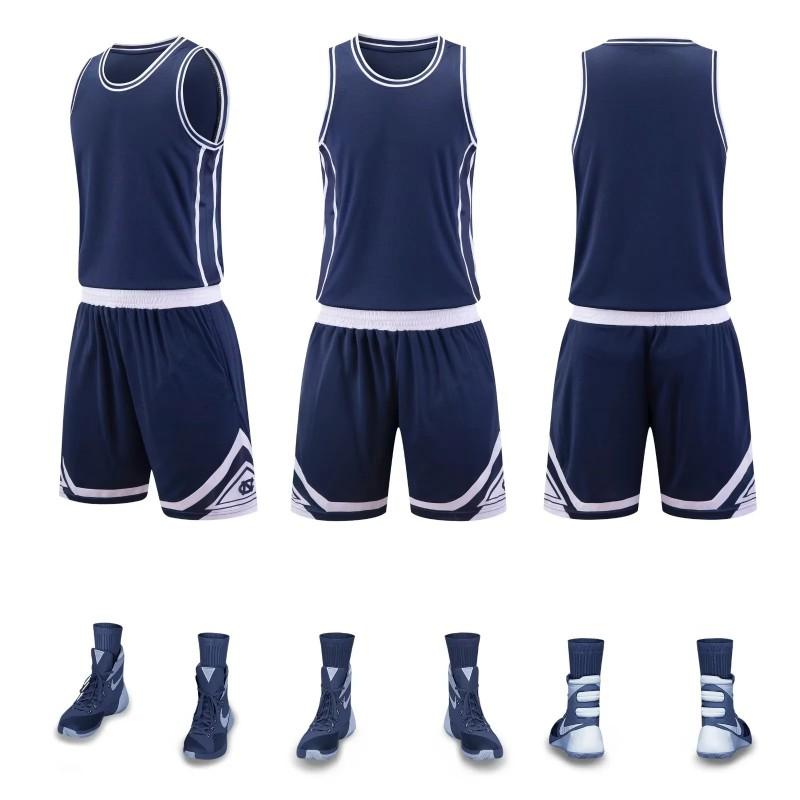 Mens Basketball Uniform Set Sleeveless Single Shoulder Jersey Shorts Quick Dry Breathable Sweat Absorbent Adult Sports Wear
