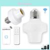 Soquete de Luz Inteligente Wifi E26 E27 Com Controle Remoto Para Automação Residencial
