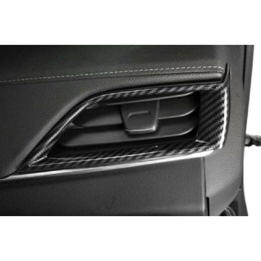 For Cadillac CT4 - 2PCS Carbon Fiber Console Air Outlet Vent Trim
