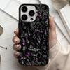 L-Luxury Carbon Fiber Pattern Cool  Phone Case For iPhone17,16,15,14,13,12,11 Plus,Pro Max Black Candy silver phone case