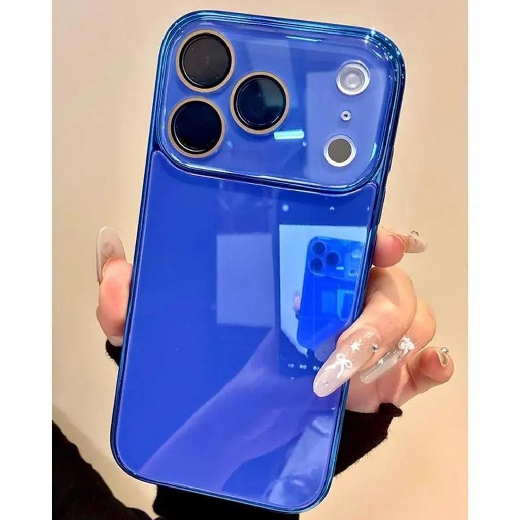 Luxury Tempered Glass Camera Protection Plating Case for iPhone 17 16 15 14 13 12 Pro Max Full Bumper Shockproof Hard Back Cover