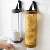1/3Pcs Kitchen Garbage Bag Holder Large Capacity Easy to Install Wall Mount Trash Bag Dispenser Hanging Storage Bag Organizer