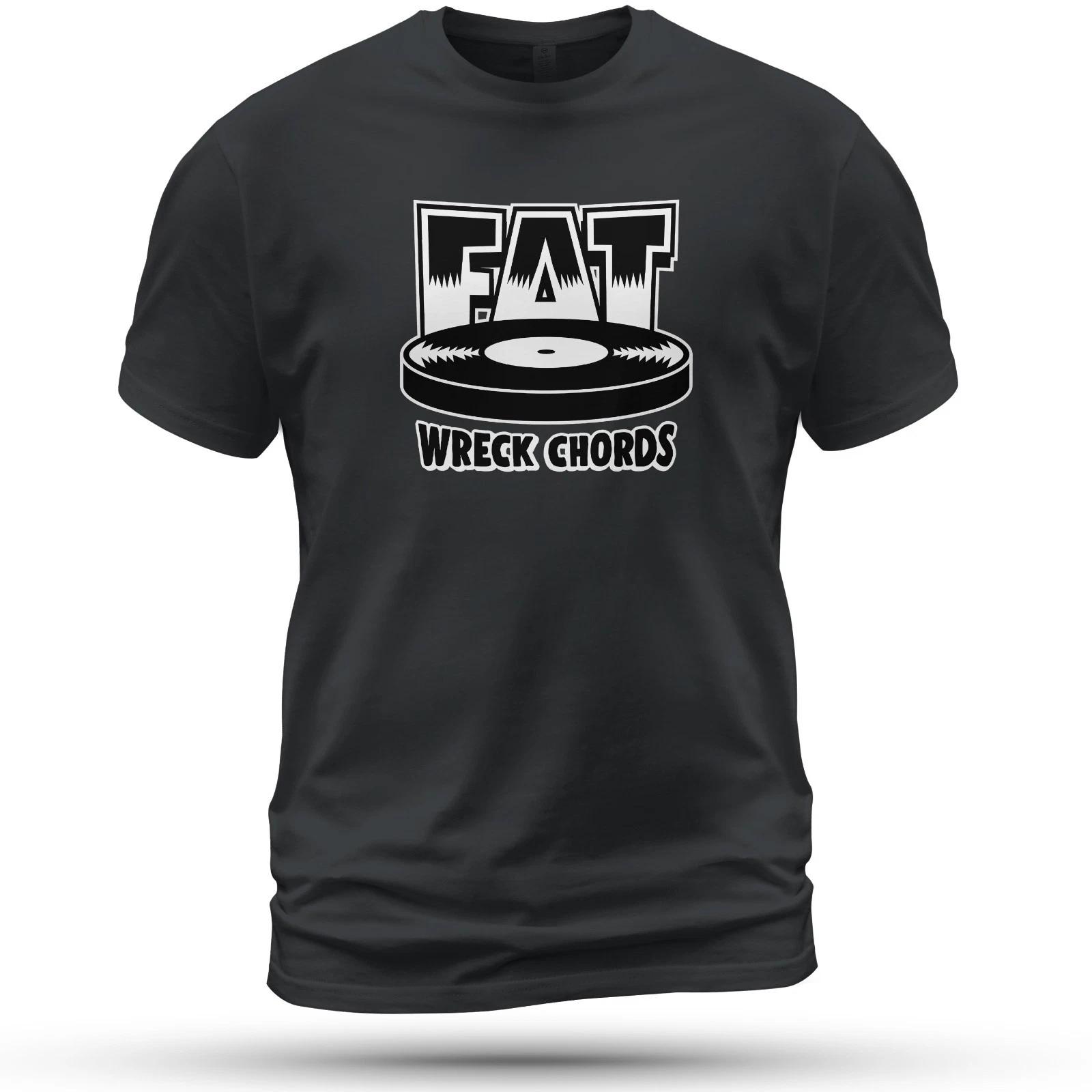 Fat Wreck Chords Logo T-Shirt Funny Size S-5XL Made in USA S