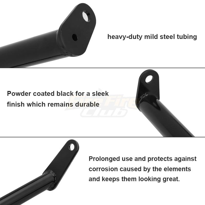 Black Motorcycle Engine Highway Guard Crash Bar For Yamaha Dragstar V- Star 400 650 XVS400 XVS650 Classic Custom 1996-2013