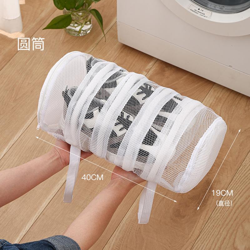 Waschmaschinen-Schuhtasche Anti-Verformung Schuhabdeckung Netztasche Schuhe Spezielle Waschbeutel