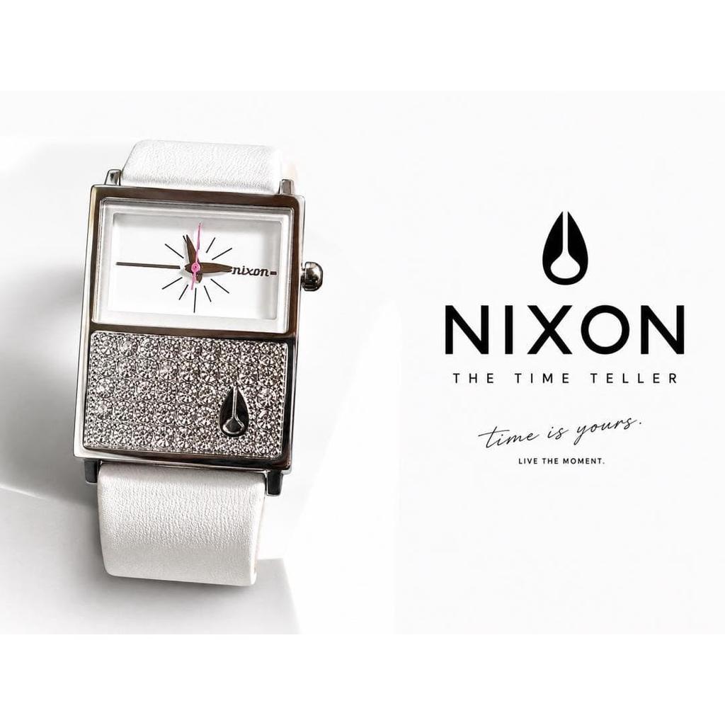 Used Rare Nixon CHALET watch crystal battery replaced