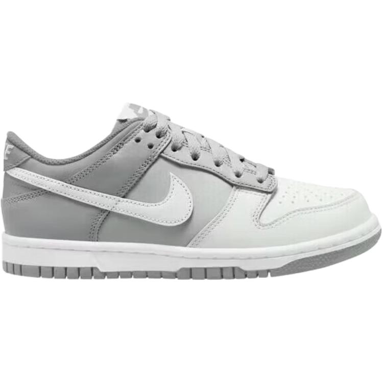 Nike Dunk Comfortable Versatile Low-Top Kids Skate Shoes Kids sneaker Gray FB9109-014