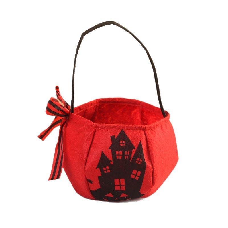New Bow Tie, Halloween, Candy Bag, Tote Bag, 3D, Pumpkin Bag, Children's Gift, Halloween Decoration