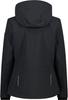 CMP Softshell Jacket Zip Hood Women (39A5006) Woman (39A5006) Anthracite/poppy