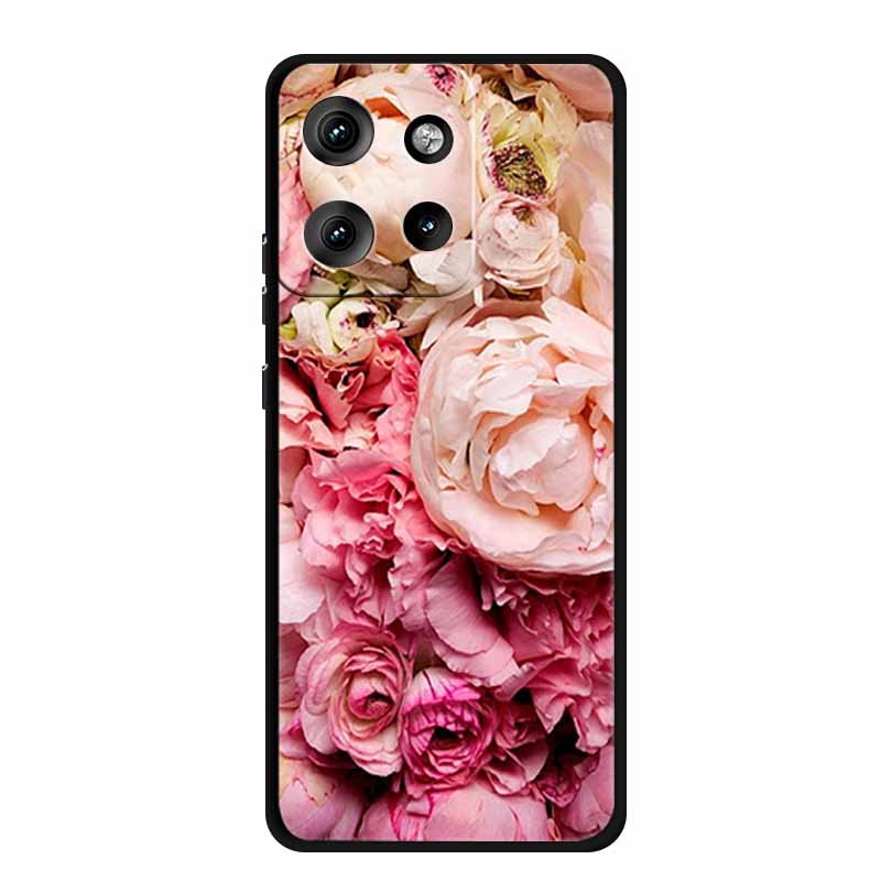 Etui do Motorola Edge 50 Neo Zwierzęta Miękki Silikon TPU Etui na Telefon Tylna Pokrywa Dla Motorola Moto S50 5G Wilk Ochrona Nowe Coque