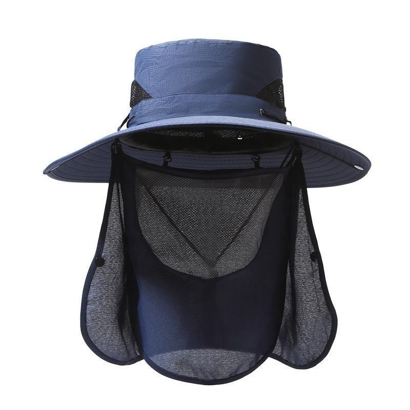 Wide-brimmed Sunhat Sunshade Fishing Hat Mountaineering Jungle  Visor Sunblock Sunhat Sunshade Hat