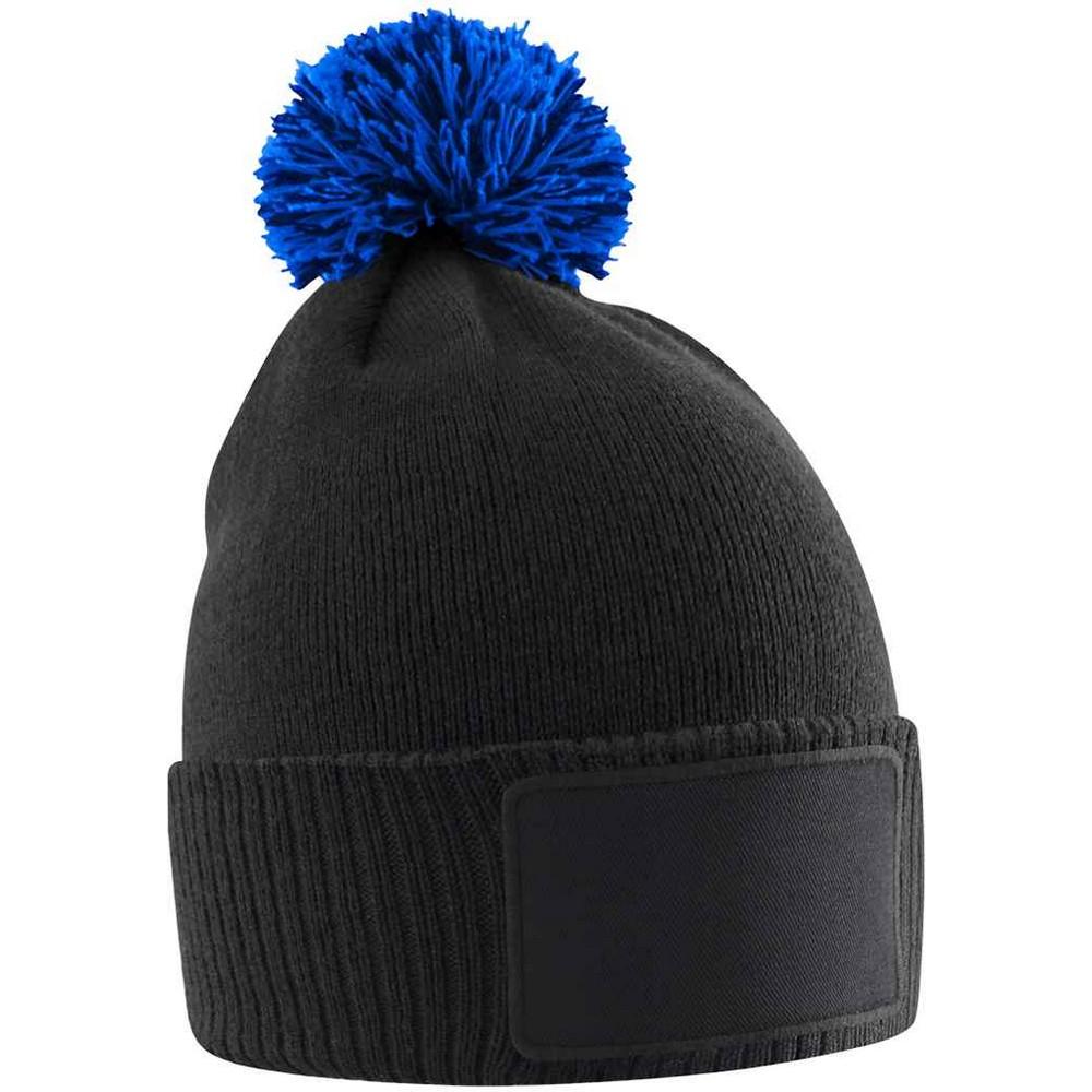 Beechfield Childrens/Kids Snowstar Patch Beanie