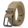 Men's Alloy Pin Buckle Belt Women High Quality Student Youth Nylon Canvas Waist Strap Belt for Jeans Luxury Designer Cummerbunds