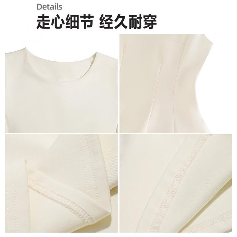 Small temperament sleeveless waist dress for women's years! Summer a-word French style short vest skirt