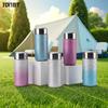260ml Mini Titanium Thermal Water Bottle With Lid Tea Water Separation Health Cup Portable Hot Drink Insulated Coffee Thermos