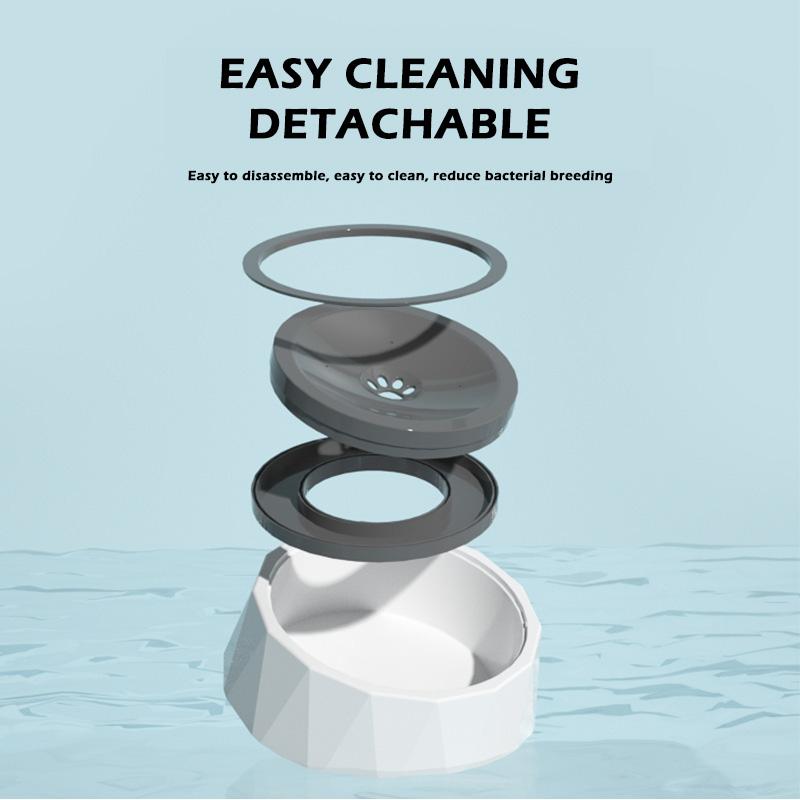 1/1.5L Câine Pet Bowl Plutitor Pisică Câine Apă Potabilă Pisică Drive Apă Bowl Pet Non-Umezire Gură Apă Băutură Pet Supplies