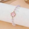 Hochwertiges vierblättriges Kleeblatt-Armband: Elegantes, luxuriöses und einfaches Damenaccessoire