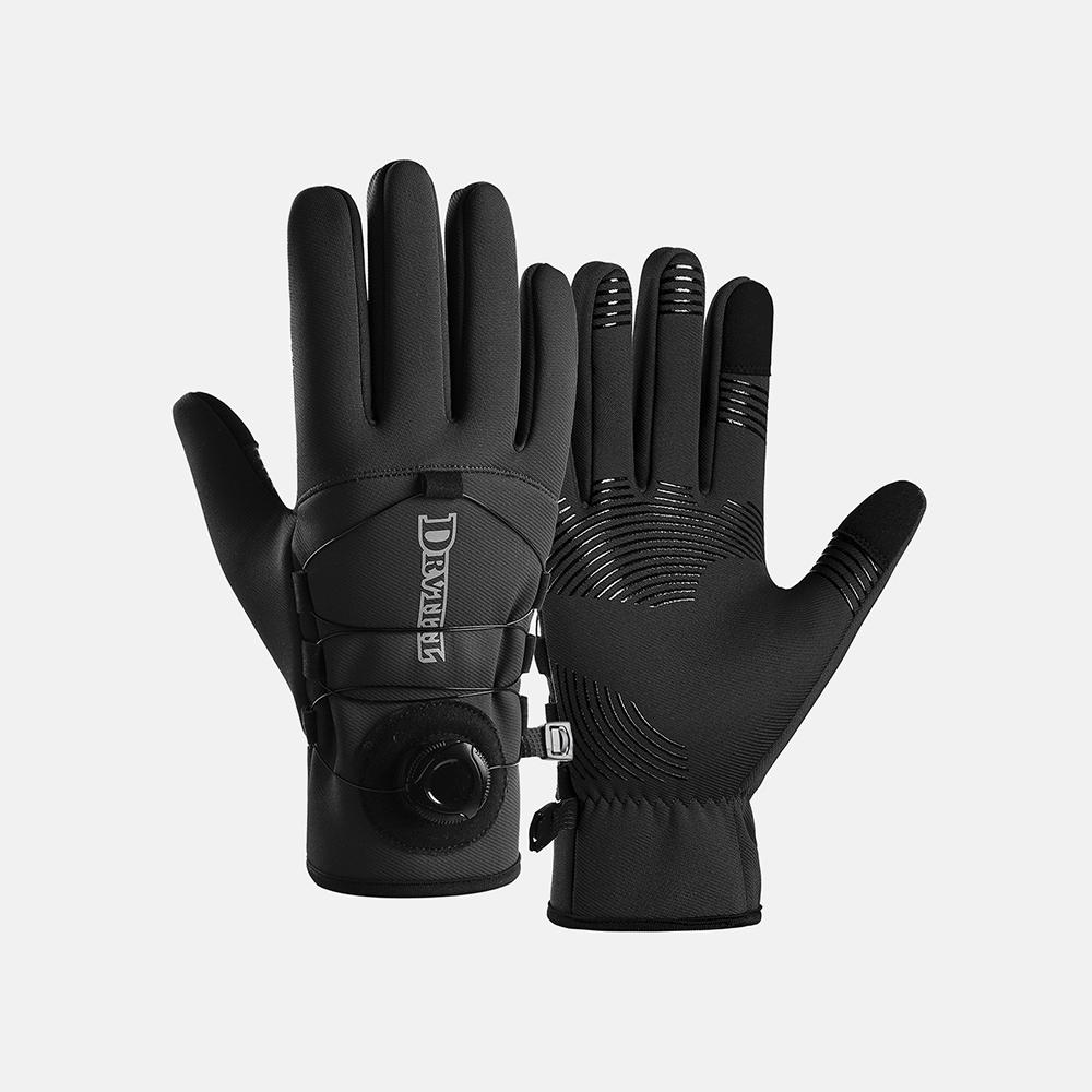 Winter Motorcycle Gloves Warm Waterproof Windproof Unisex with Touchscreen for Outdoor Riding Skiing Running Cycling Accessories