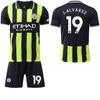 Maglia da trasferta Man City 2024-25 #9 Haaland #17 De Bruyne Maglie da calcio