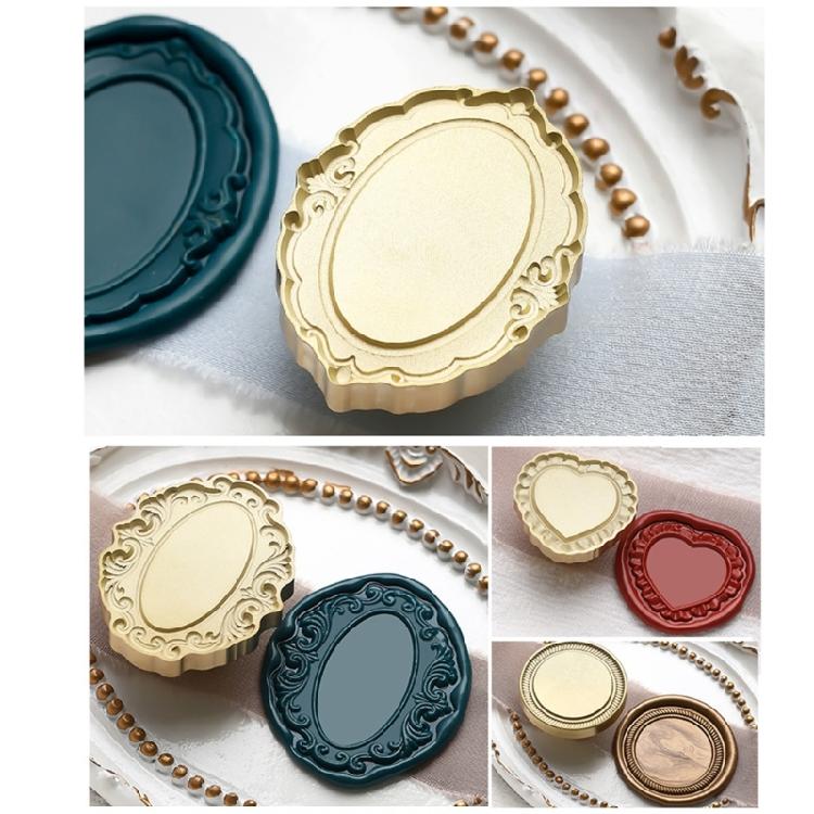 Photo Frame Stamp Head Wax Seal Stamp Head Seal Envelope Invitation Scrapbooking