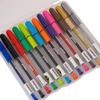 Linc Geltonic Colorpuff Multicolor Gel Pen Set 12 Colors Smooth Writing with Hard Case for School Notes Art Craft Pack of 1 X 12 PCS