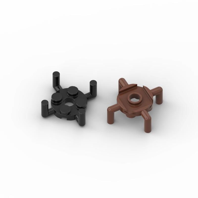 

50pcs MOC parti 98284 piastra rotonda 2x2 mattoni compatibili fai da te Assmble blocchi di particelle bambino Puzzle cervello
