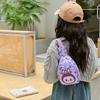 1Pc Casual  Handbag Gifts For Boys Girls  Children'S Chest Bags Monsters Doll Cute Shoulder Bag Portable Satchel