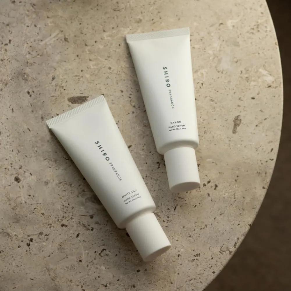 SHIRO Hand Serum Hand Cream White Lily 55g 2-Piece Set