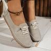 Women's Single Shoes, Outdoor Casual Walking Shoes, Leather Loafers, Mother's Shoes