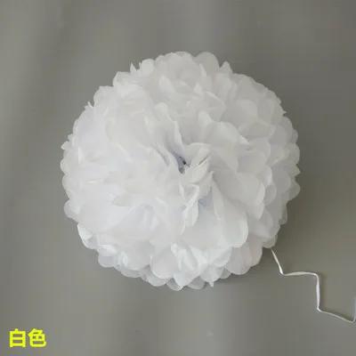 10-35cm Tissue Paper Pompoms Wedding Decorative Paper Flowers Ball Baby Shower Birthday Party Decoration paper pom poms DIY