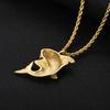 Kalen Stainless Steel Shark Pendant Necklace for Men High Quality Charm Women's Choker Trend Jewelry  3 Color Souvenir Gifts