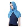 Cooling Hooded Headscarf Button Closure UV Protection Towel Quick Dry Portable Design Unisex Gym Towel