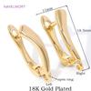 18K Gold Plated Shvenzy Earwires Fasteners,Brass Earring Fixtures,Earring Hooks Clasps Accessories,DIY Earring Making Supplies