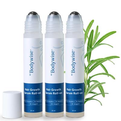 Be Bodywise Rosemary Hair Growth Serum (Roll On) 25ml (Pack Of 3)