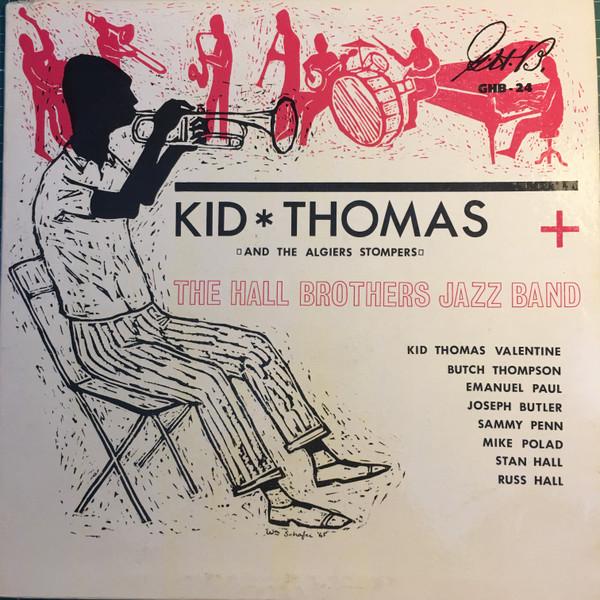 LP Record KID THOMAS  Kid Thomas And The Algiers Stompers GHB24 GHB 1964 US Jazz Used
